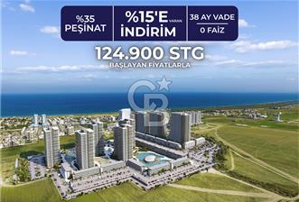KKTC İskele'nin En İyi Projesi Grand Sapphire Blu'da Ödeme Planlı Satılık Fırsat Stüdyo Daire