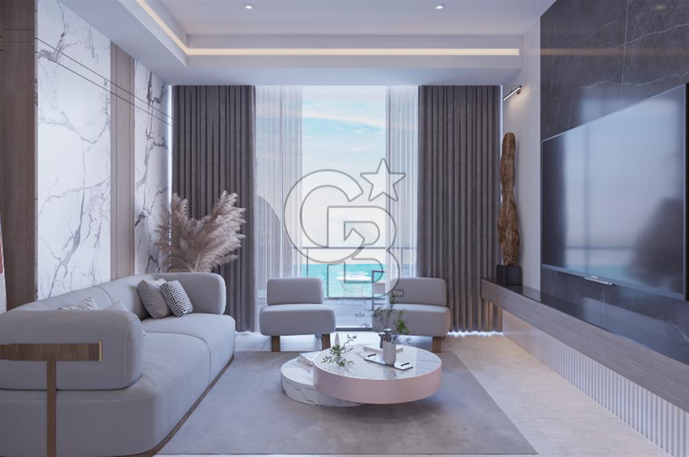 KKTC İskele'nin En İyi Projesi Grand Sapphire Blu'da Ödeme Planlı Satılık Fırsat 1+1 Daire