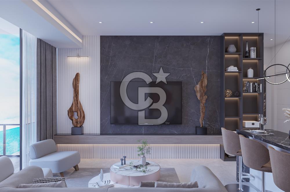 KKTC İskele'nin En İyi Projesi Grand Sapphire Blu'da Ödeme Planlı Satılık Fırsat 1+1 Daire