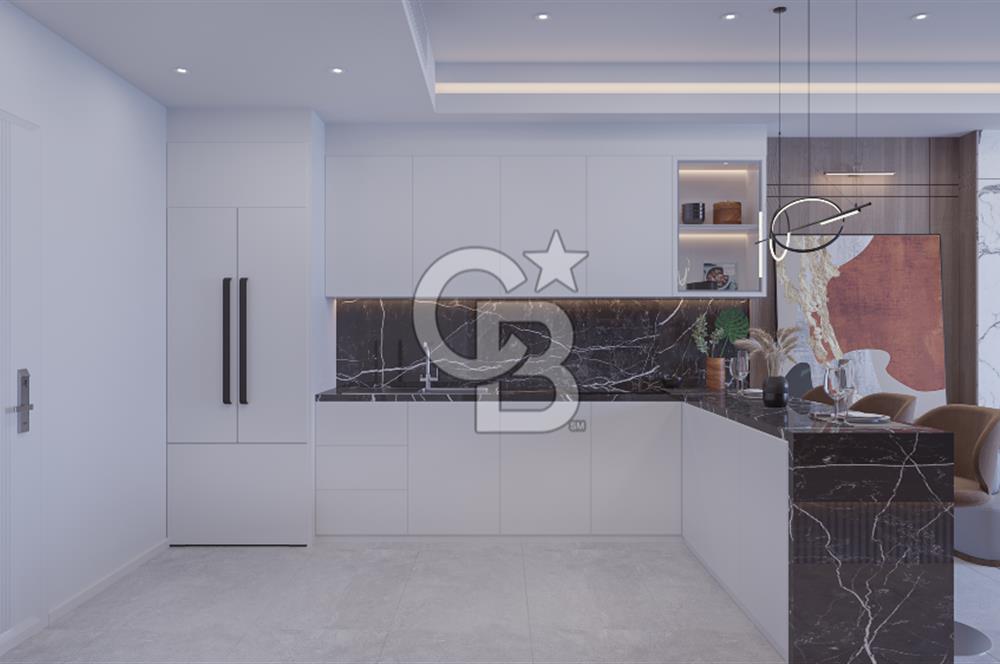 KKTC İskele'nin En İyi Projesi Grand Sapphire Blu'da Ödeme Planlı Satılık Fırsat 1+1 Daire