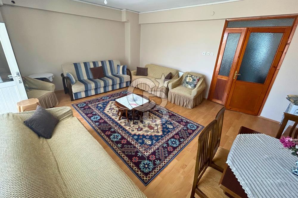 Çanakkale Lapseki'de Komple Eşyalı Geniş 3+1 Kiralık Daire