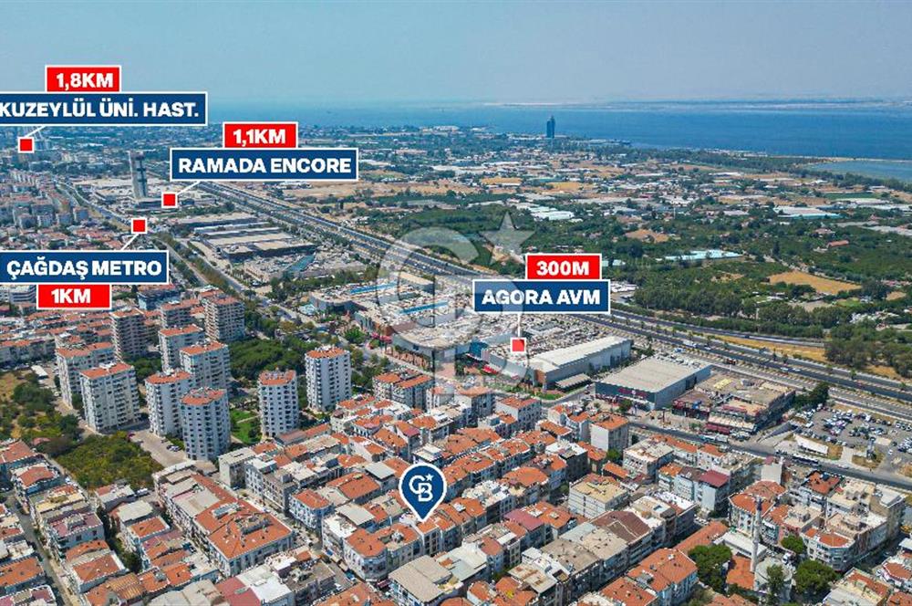 CB YALIDAN BALÇOVADA FIRSAT SIFIR LÜKS 2+1 SATILIK DAİRE 