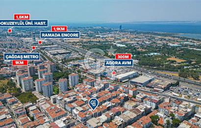 CB YALIDAN BALÇOVADA FIRSAT SIFIR LÜKS 2+1 SATILIK DAİRE 