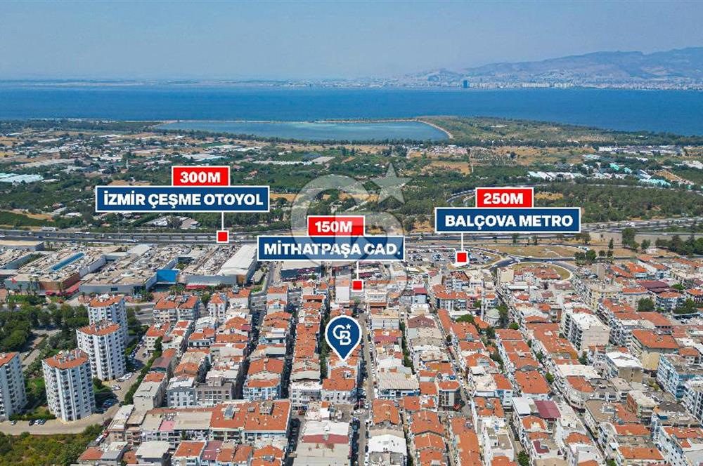 CB YALIDAN BALÇOVADA FIRSAT SIFIR LÜKS 2+1 SATILIK DAİRE 