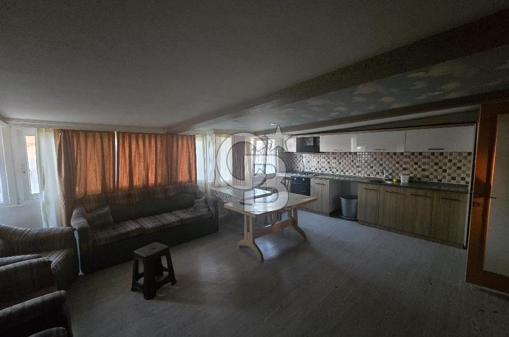 ALİAĞA MERKEZDE EŞYALI BOŞ KİRALIK DUBLEKS 4+2 TERASLI DAİRE