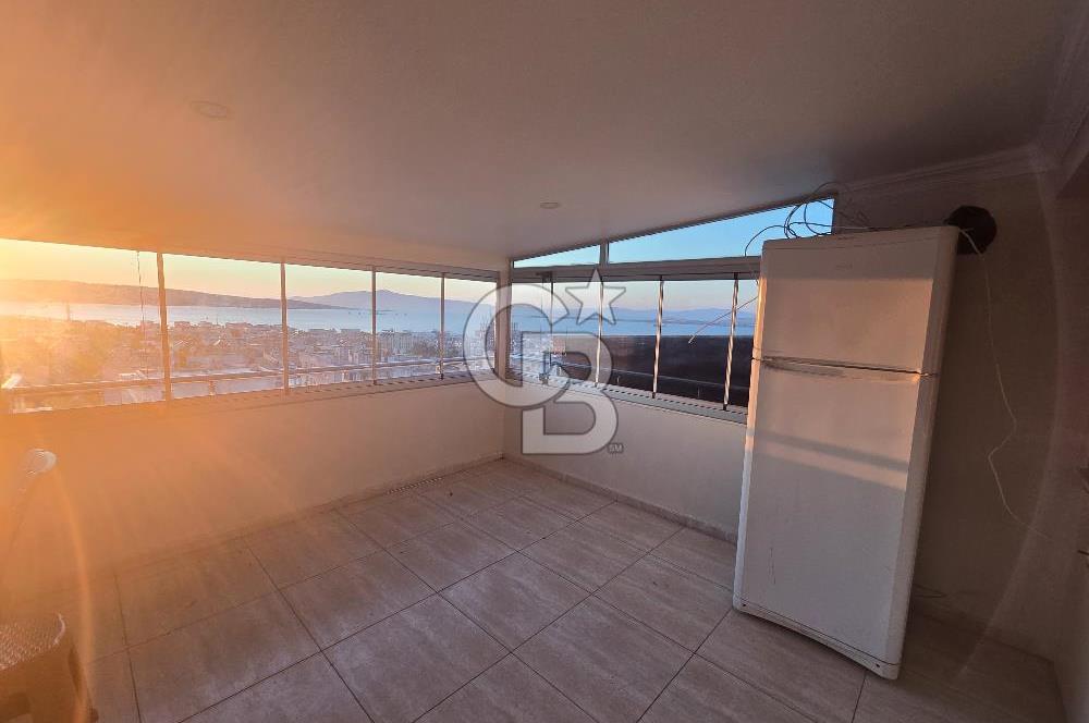 ALİAĞA MERKEZDE EŞYALI BOŞ KİRALIK DUBLEKS 4+2 TERASLI DAİRE