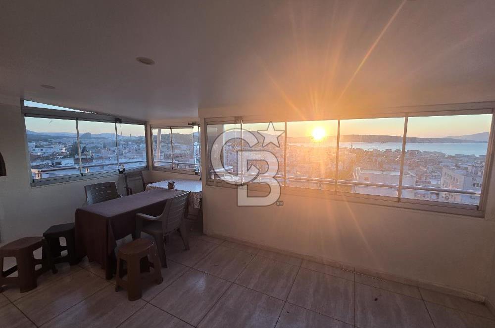 ALİAĞA MERKEZDE EŞYALI BOŞ KİRALIK DUBLEKS 4+2 TERASLI DAİRE