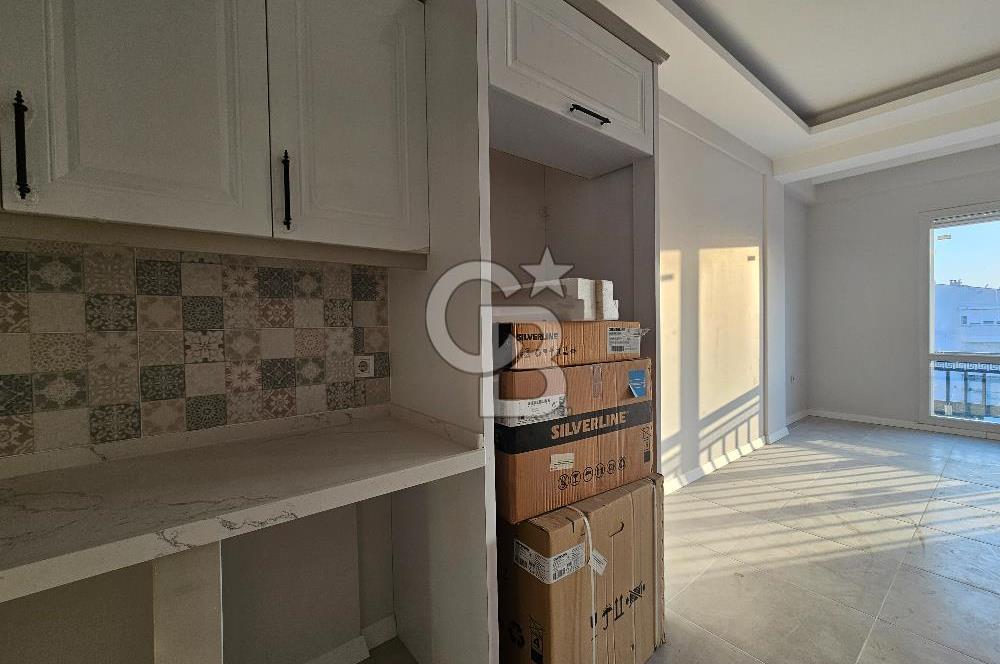 Ayvalık 150 Evler'de Ön Cephe Manzaralı Kiralık 1+1 Daire