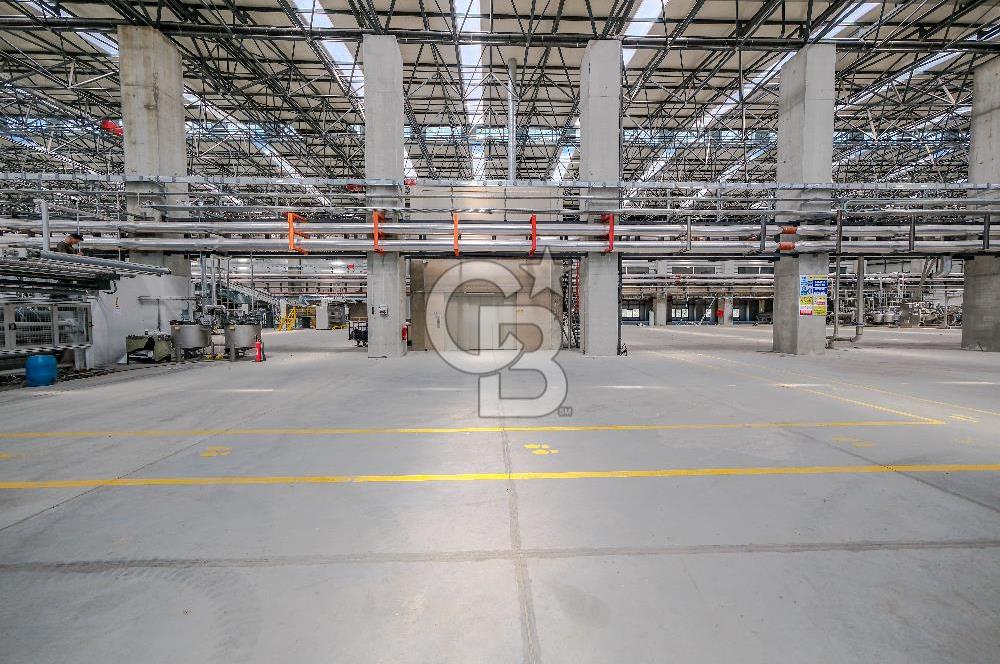 ÇORLU TÜRKGÜCÜ OSB’de 40.000 m2 SATILIK YÜKSEK DONANIMLI FABRİKA 