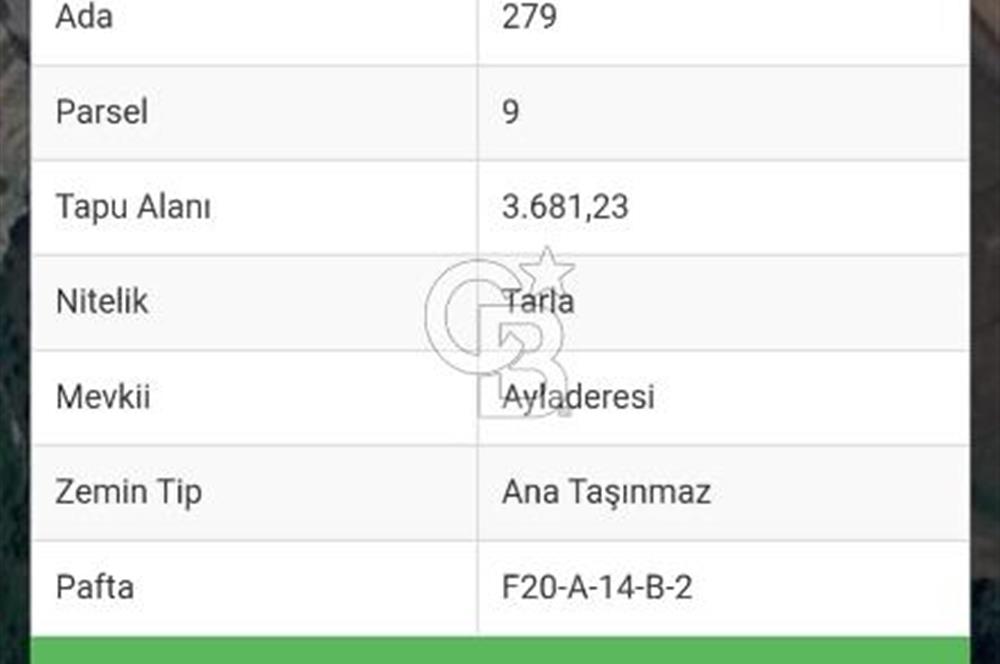 BİNKİLİC TA ASFALT ÜZERİ 247M2 SATILIK ARAZİ 