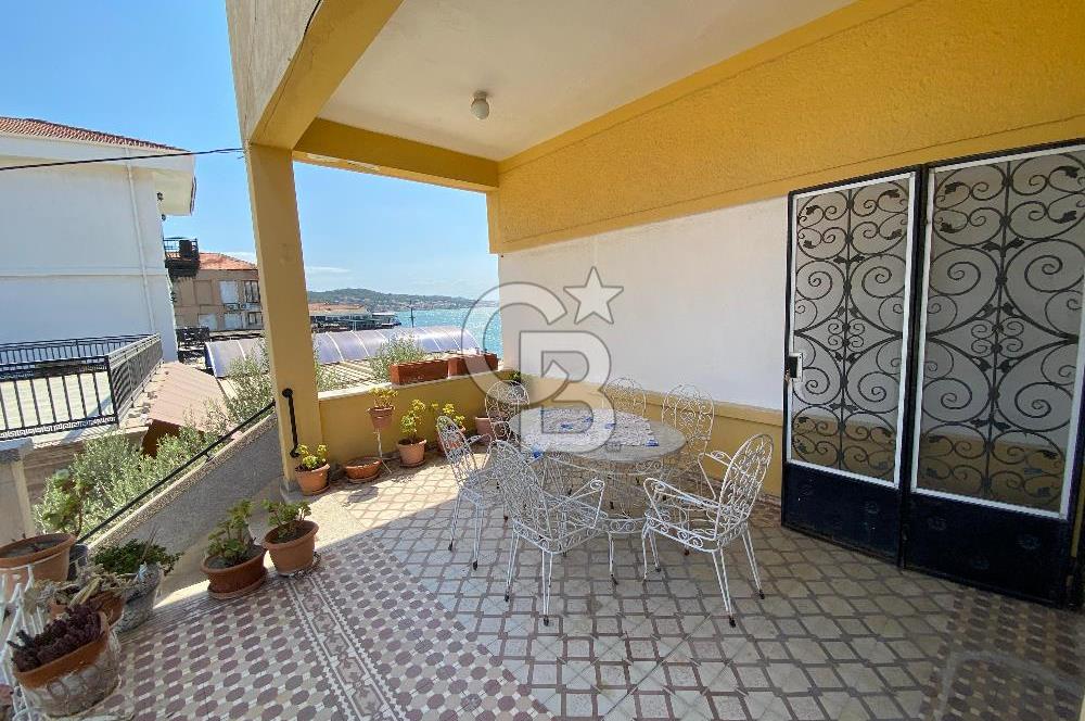 AYVALIK MERKEZ DENİZE SIFIR 4+2 SATILIK YALI DAİRESİ
