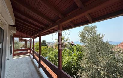 Ayvalık Sahilkentte Deniz Manzaralı Müstakil Villa