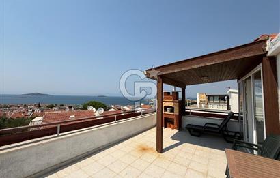 Ayvalık Sahilkentte Deniz Manzaralı Müstakil Villa