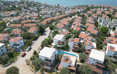 Ayvalık Sahilkentte Deniz Manzaralı Müstakil Villa