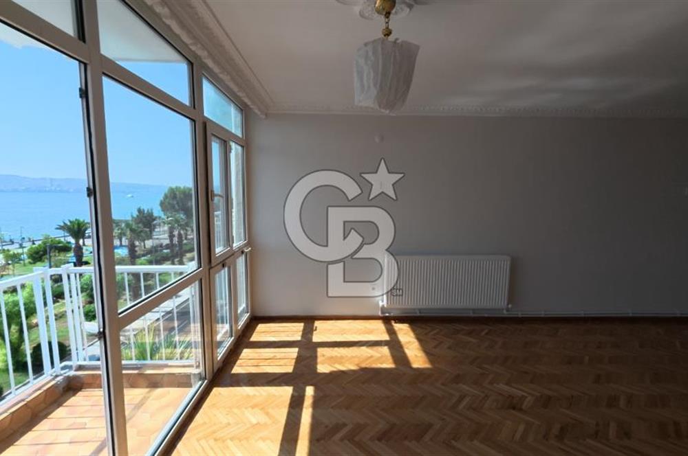 KARSIYAKA ALAYBEY SAHİLİNDE FULL DENİZ MANZARALI 3+1 KİRALIK DAİRE