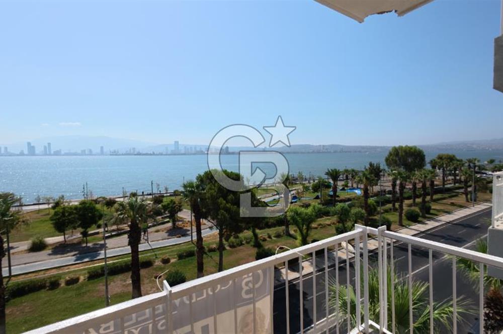 KARSIYAKA ALAYBEY SAHİLİNDE FULL DENİZ MANZARALI 3+1 KİRALIK DAİRE