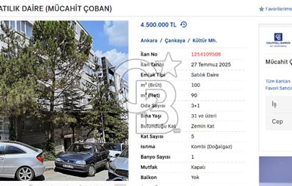 Dr MEDIHA ELDEM SK SATILIK DAİRE (MÜCAHİT ÇOBAN)
