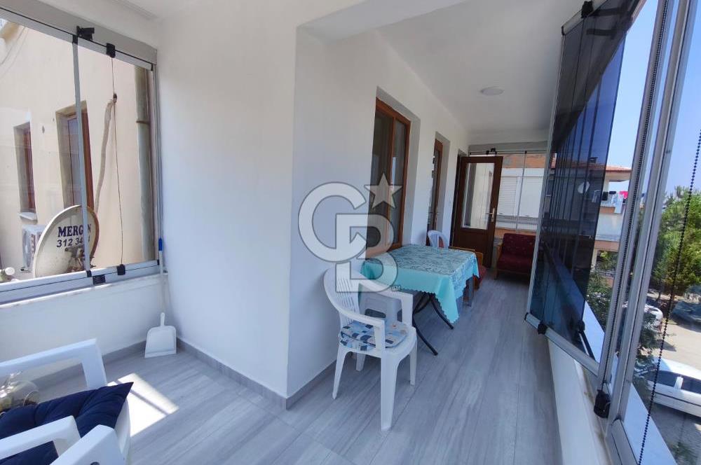 Ayvalık Ali Çetinkaya'da Deniz Manzaralı Satılık 2+1 Daire