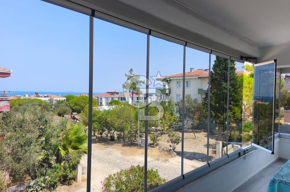 Ayvalık Ali Çetinkaya'da Deniz Manzaralı Satılık 2+1 Daire