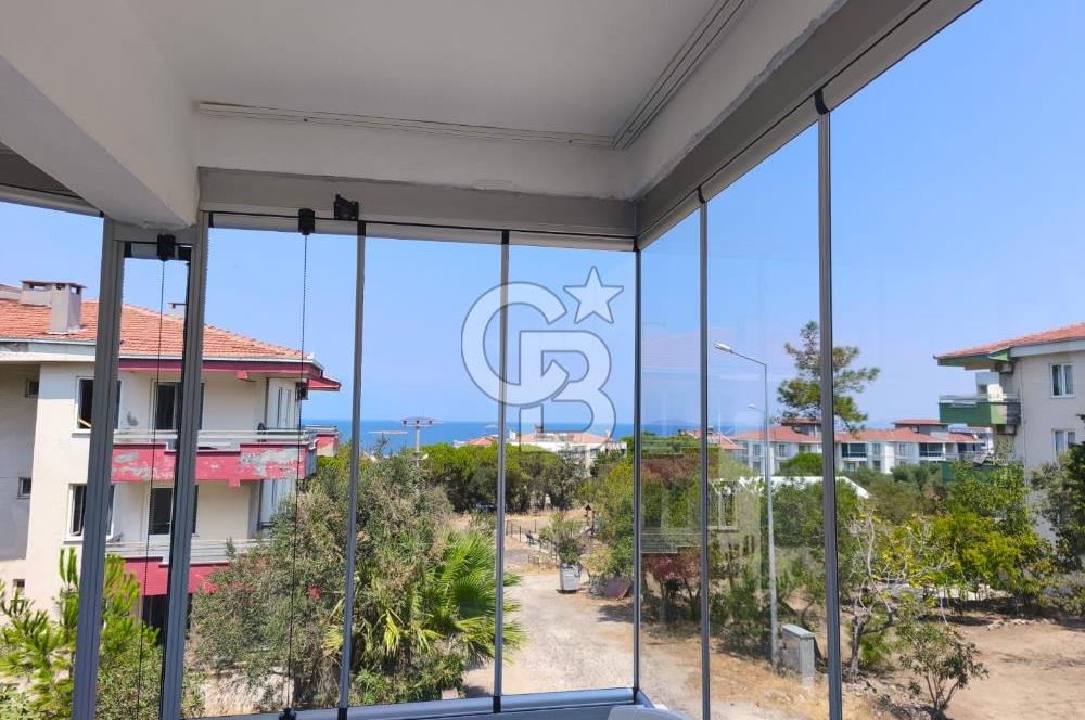 Ayvalık Ali Çetinkaya'da Deniz Manzaralı Satılık 2+1 Daire
