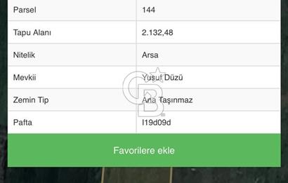 Balıkesir Karesi Işıklar Mahallesi Satılık Arsa 