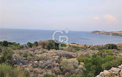 Karaburun Tepeboz da Satılık Full Deniz Manzaralı Tarla