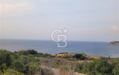 Karaburun Tepeboz da Satılık Full Deniz Manzaralı Tarla