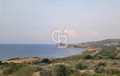Karaburun Tepeboz da Satılık Full Deniz Manzaralı Tarla