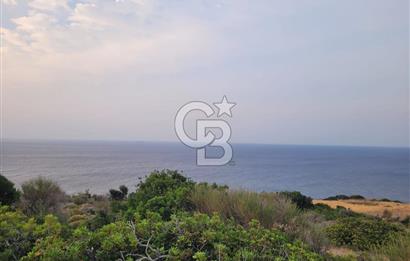 Karaburun Tepeboz da Satılık Full Deniz Manzaralı Tarla