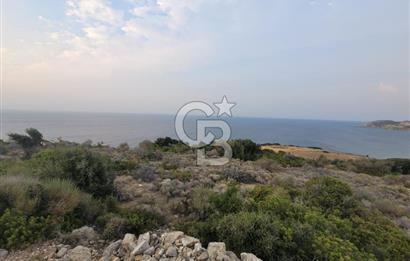 Karaburun Tepeboz da Satılık Full Deniz Manzaralı Tarla