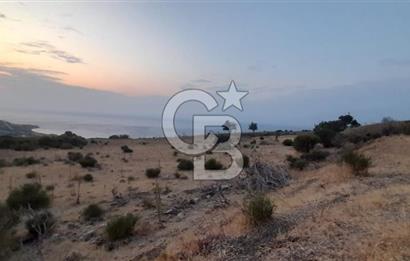Karaburun Bozköy de Satılık Deniz Manzaralı Tarla