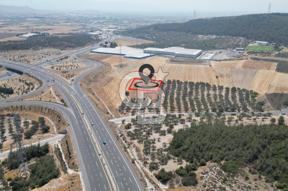 CD'DEN ALİAĞA BOZKÖYDE 3600m2 SATILIK TARLA