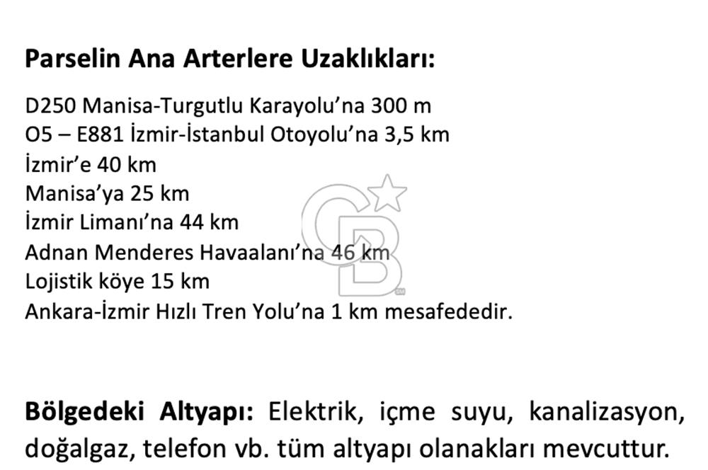 İzmir, Kemalpaşa, Halilbeyli, BAYOSB - Bağyurdu OSB, Kiralık 6.405 m2 Fabrika ve 9.998 m2 Arsa