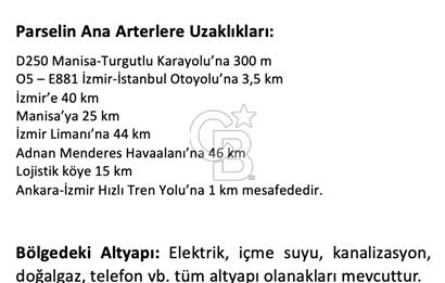 İzmir, Kemalpaşa, Halilbeyli, BAYOSB - Bağyurdu OSB, Kiralık 6.405 m2 Fabrika ve 9.998 m2 Arsa