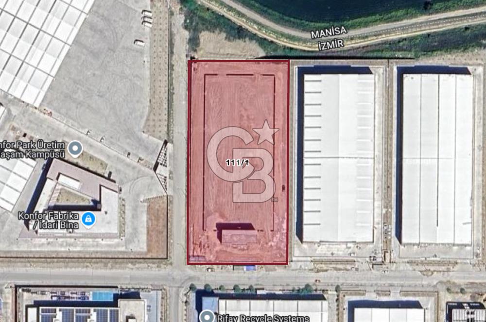 İzmir, Kemalpaşa, Halilbeyli, BAYOSB - Bağyurdu OSB, Kiralık 6.405 m2 Fabrika ve 9.998 m2 Arsa