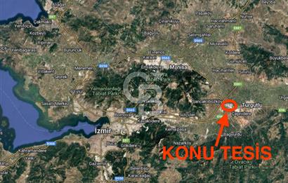 İzmir, Kemalpaşa, Halilbeyli, BAYOSB - Bağyurdu OSB, Kiralık 6.405 m2 Fabrika ve 9.998 m2 Arsa