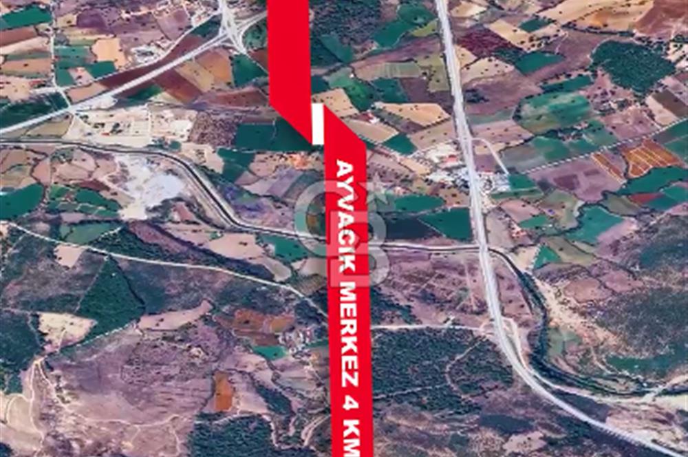 CB İYA'DAN ÇANAKKALE AYVACIK DEMİRCİ KÖYÜNDE SATILIK BÜYÜK PARSEL ARAZİ