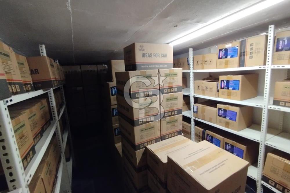 MASLAK OTO SANAYİNDE 2.KISIMDA ASMA KATLI SATILIK DÜKKAN