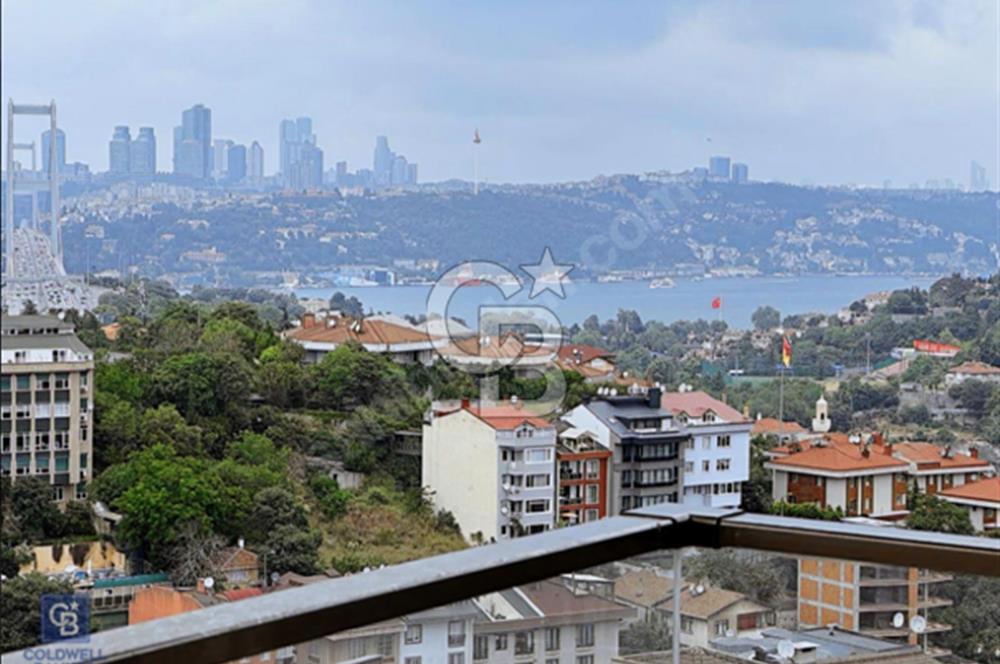 BEYLERBEYİ'NDE 250 M2 NET MUHTEŞEM BOĞAZ VE DENİZ MANZARALI 4+1