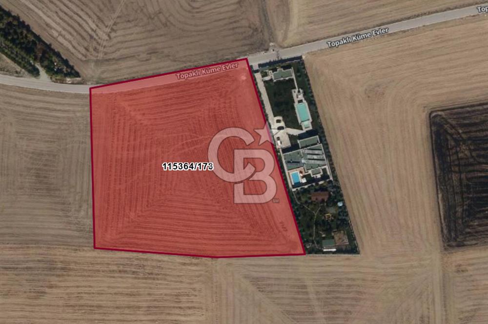 GÖLBAŞI TOPAKLI MAH SATILIK TEK TAPU TARLA 18.650M2 KÖK TAPU
