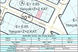 SATILIK ARNAVUTKÖY BÖLGESİNDE İMARLI İFRAZLI ARSA TEK TAPU