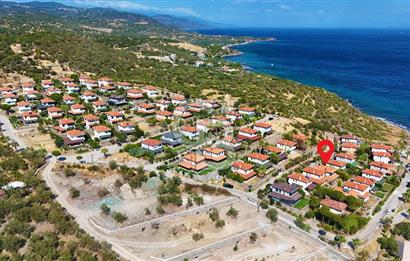 ÇANAKKALE AYVACIK ÇAKIL SİTESİNDE SATILIK 4+1 DUBLEKS VİLLA