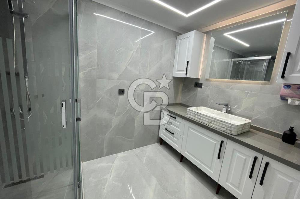 Karşıyaka çarşıda eşyalı,full tadilatlı 3+1 daire