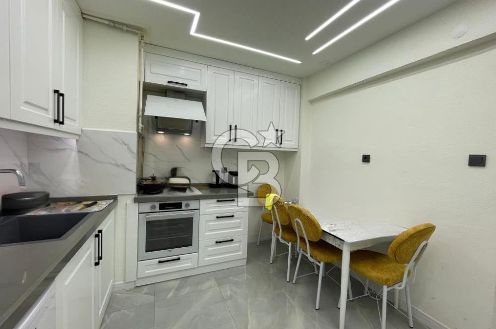 Karşıyaka çarşıda eşyalı,full tadilatlı 3+1 daire
