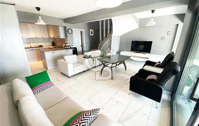 ÇANAKKALE AYVACIK ÇAKIL SİTESİNDE SATILIK 4+1 DUBLEKS VİLLA