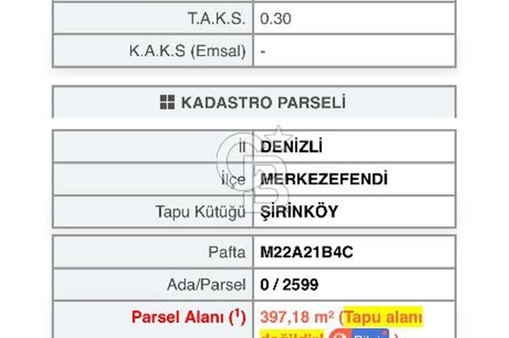 Bahçelievler Mh. Güzel Lokasyonda Satılık Arsa