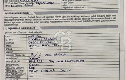 Çayırovada kullanışlı merkezi konumda Kiralık Daire