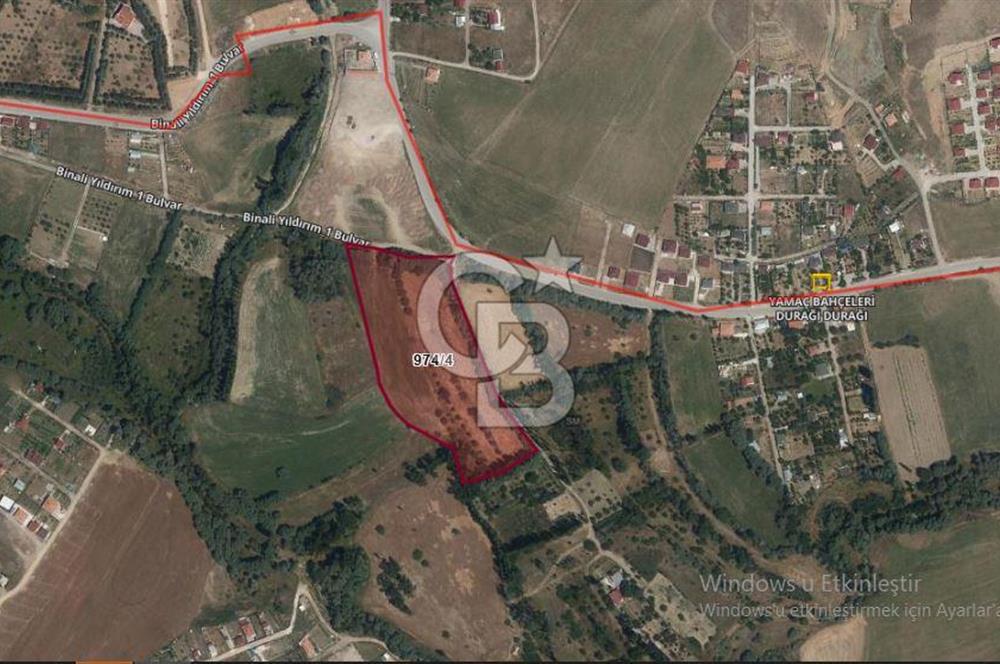Cb Vizyon Tuğba ERKAL'dan Yatırıma Uygun Yola Cephe Tarla