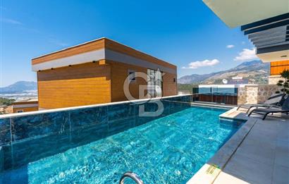 CB GİZ'DEN KALKAN'DA 5+1 SATILIK İMARLI İSKANLI VİLLA