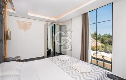 CB GİZ'DEN KALKAN'DA 5+1 SATILIK İMARLI İSKANLI VİLLA